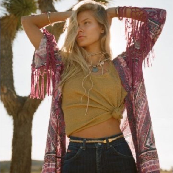 Arnhem Azalea Kimono in Pink - ML - NWT - Picture 4 of 12